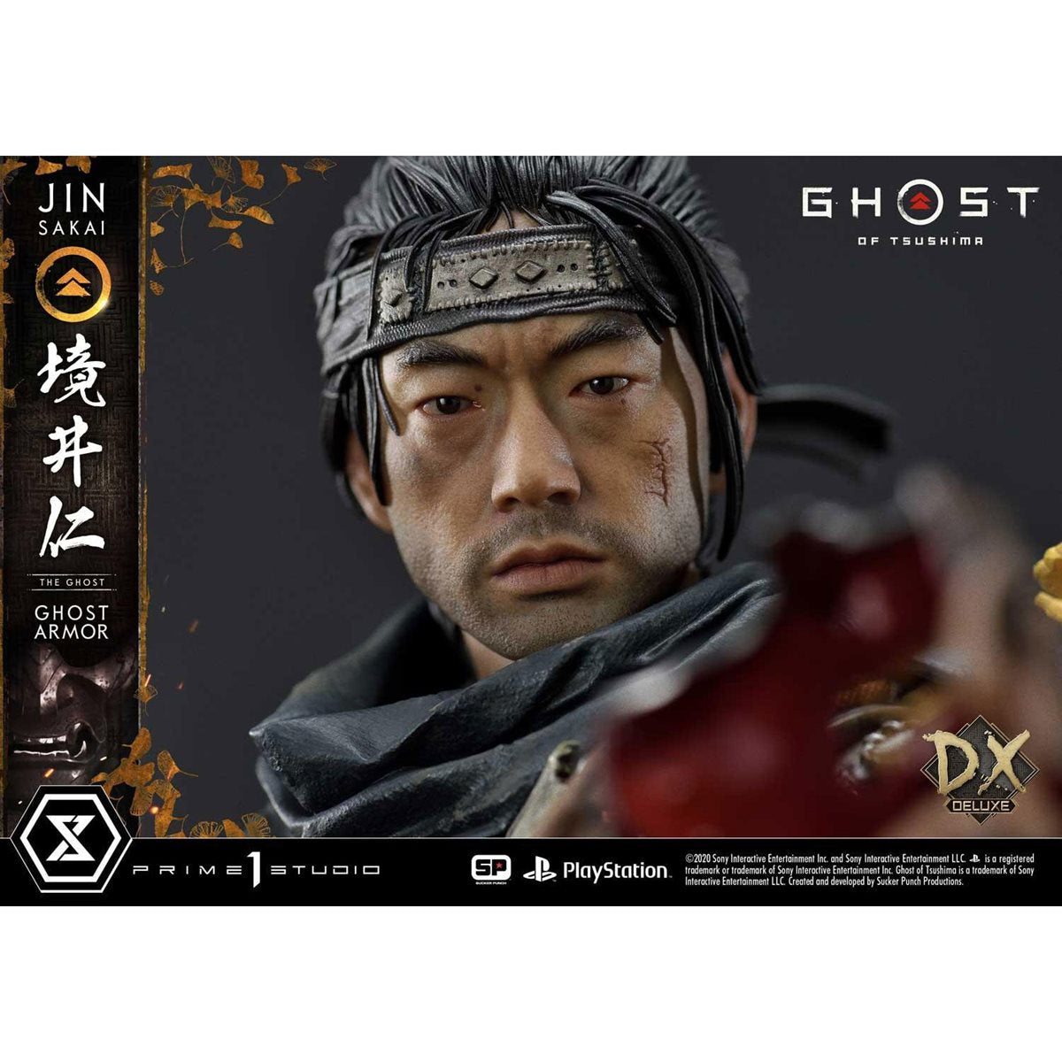 Ghost of Tsushima Jin Sakai Ghost Armor Deluxe Edition 1:4 Maßstab Statue