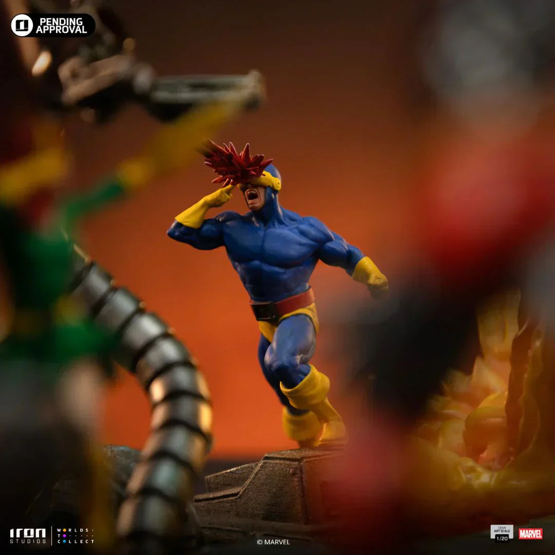 X-Men Danger Room Statue von Iron Studios