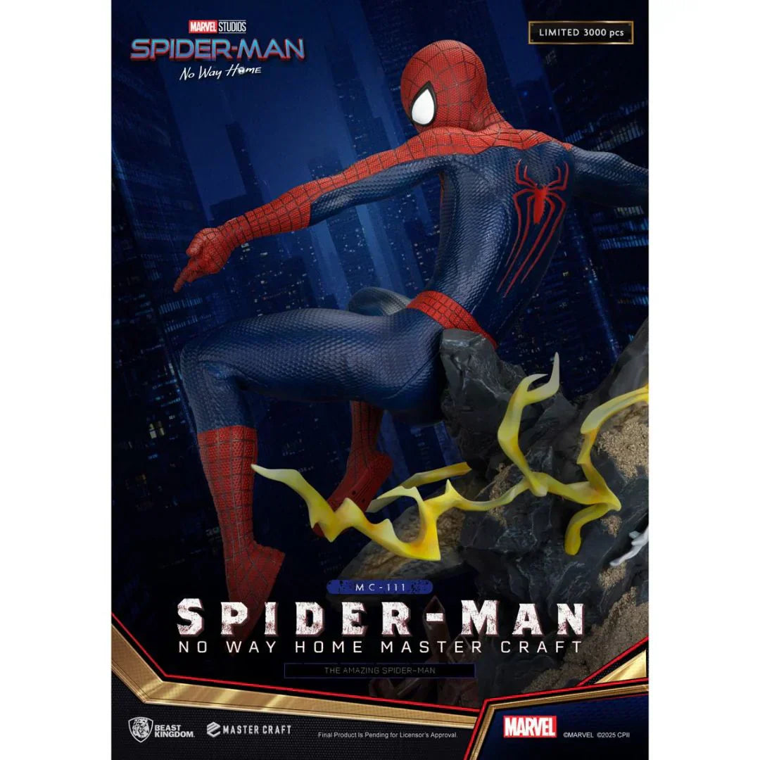 Spider-Man: No Way Home Die erstaunliche Spider-Man MC-111 Master Craft Statue