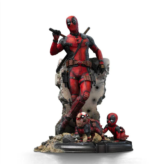 Deadpool - Deadpool & Wolverine Statue von Iron Studios