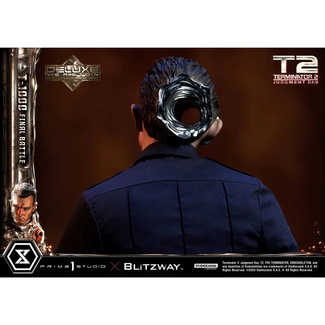 Terminator 2: Tag der Abrechnung T-1000 Final Battle DX Bonus Version Statue von Prime1 Studios