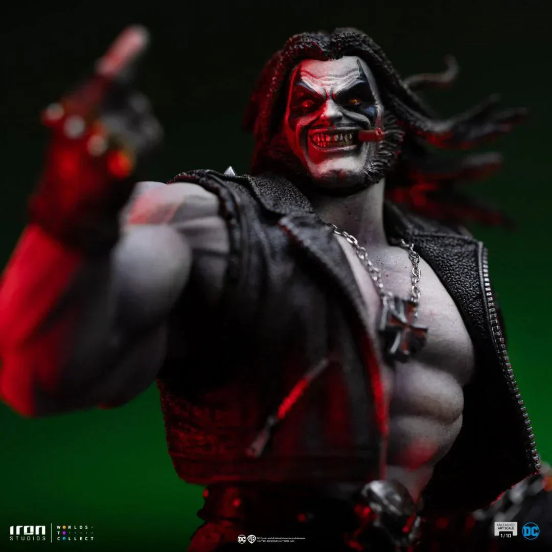 Lobo Unleashed Kunststatue von Iron Studios
