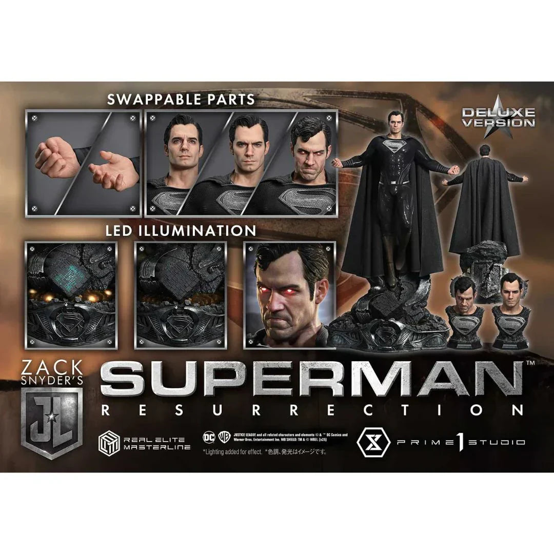 Prime 1 Studio Justice League Superman Knightmare Color Edition DX Bonus Version