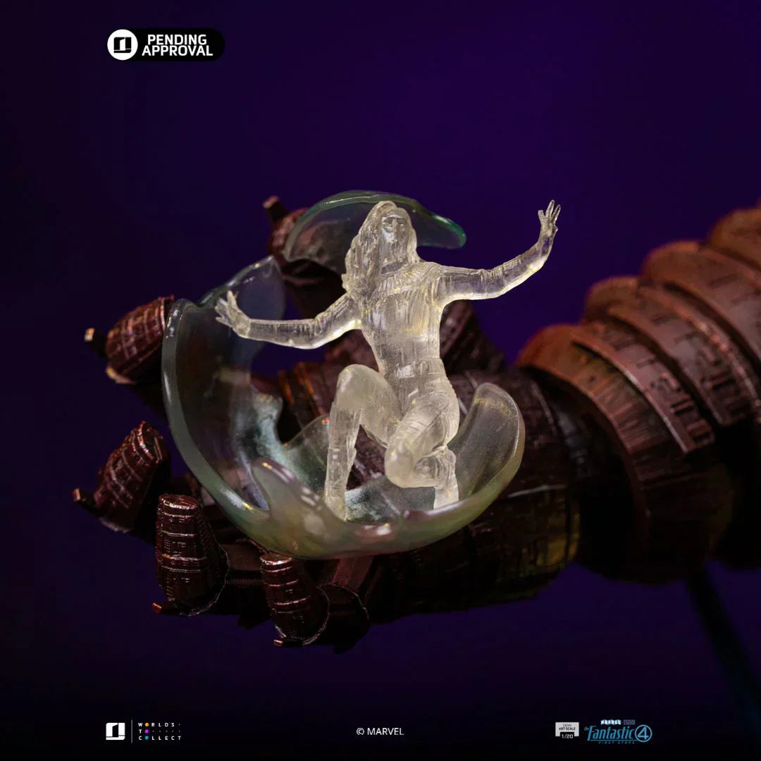 Fantastische Vier Galactus Diorama Deluxe Demi Art Statue von Iron Studios