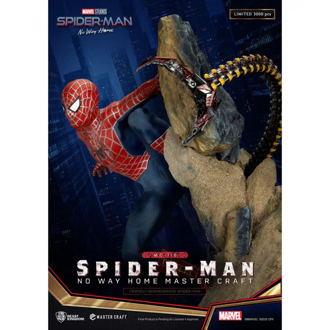 Spider-Man: No Way Home Freundlicher Nachbarschafts-Spider-Man MC-110 Master Craft Statue
