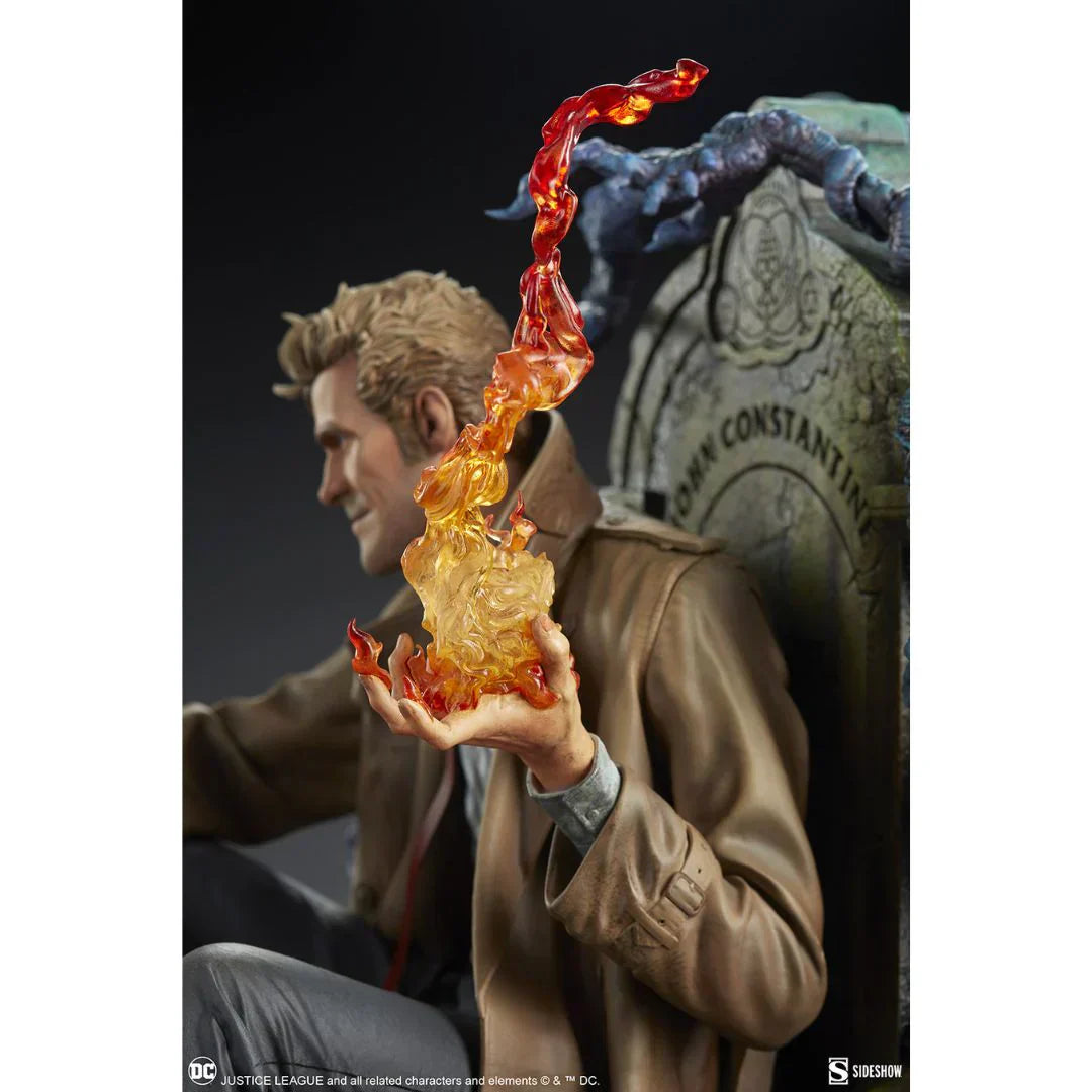 John Constantine: Nur ein weiterer Exorzismus-Kater Premium Format von Sideshow Collectibles