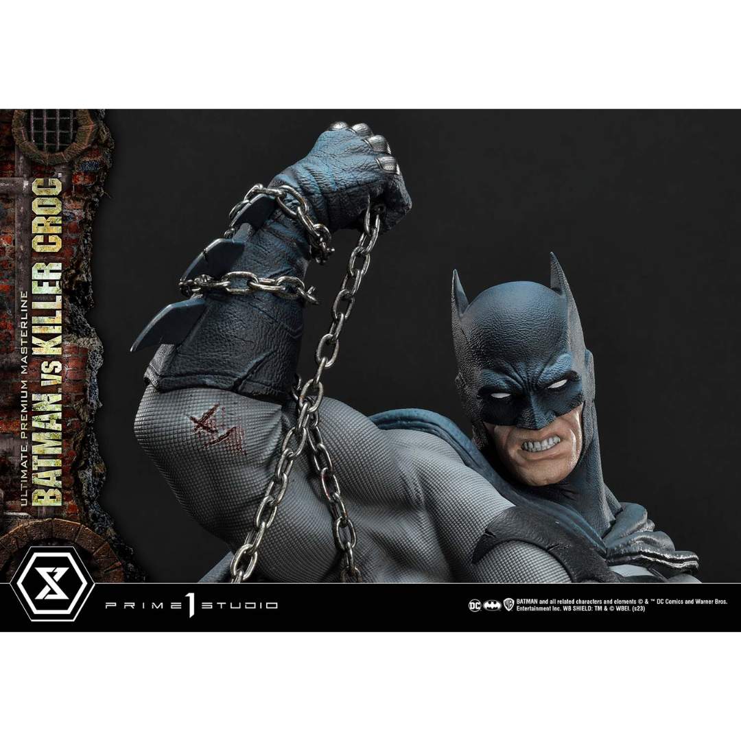 Dc Comics Batman Vs Killer Croc Statue Von Prime 1 Studio