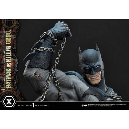 Dc Comics Batman Vs Killer Croc Statue Von Prime 1 Studio