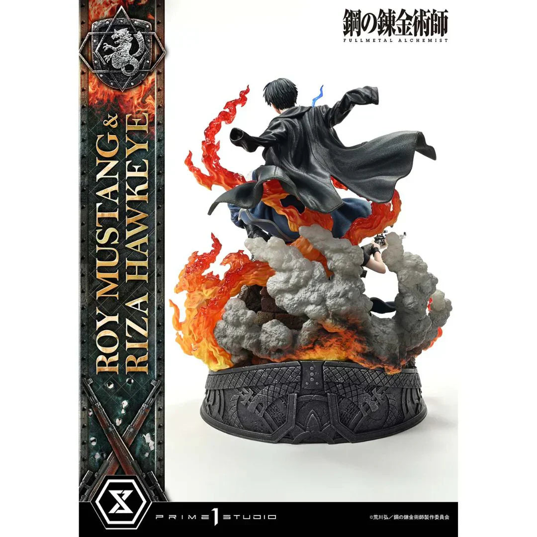 Fullmetal Alchemist Roy Mustang & Riza Hawkeye Dx Regular Version Statue von Prime1 Studio
