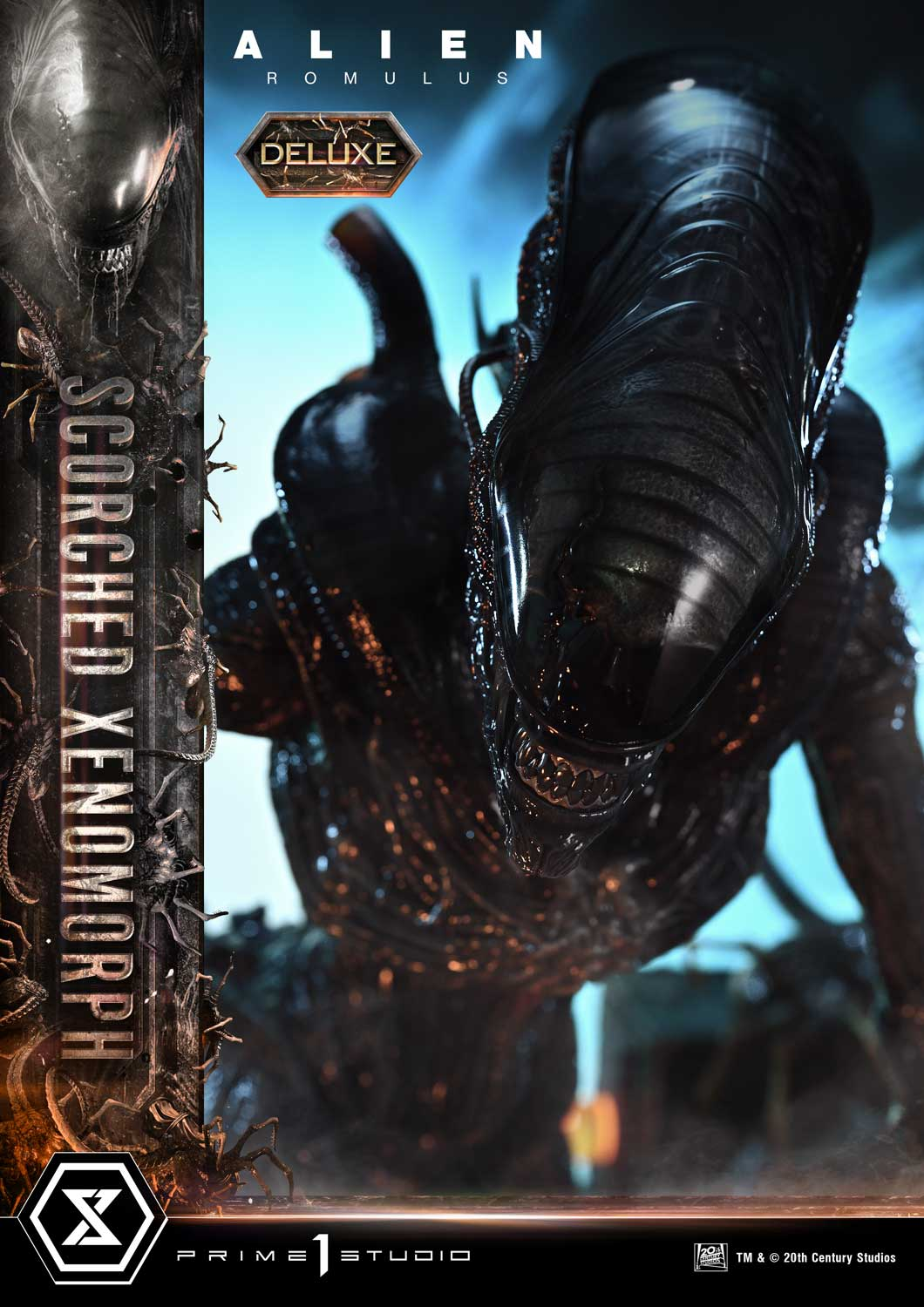 Alien Romulus Scorched Xenomorph DX Bonus Version von Prime 1 Studio