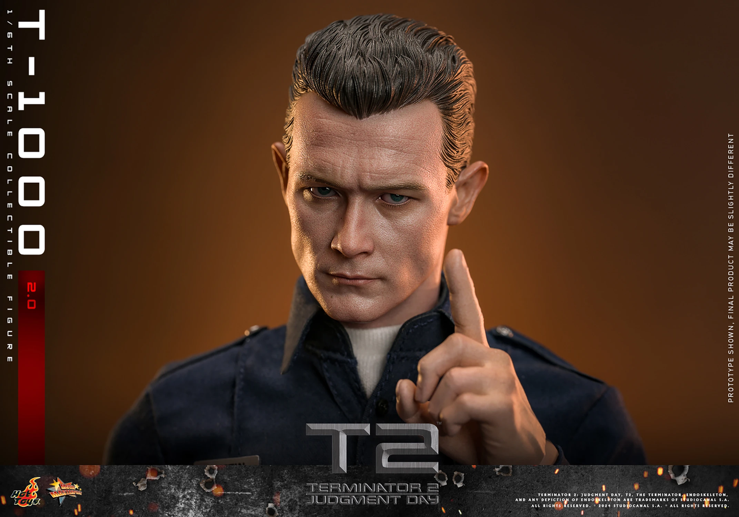 T-1000 (2.0) Sechster Maßstab Figur von Hot Toys