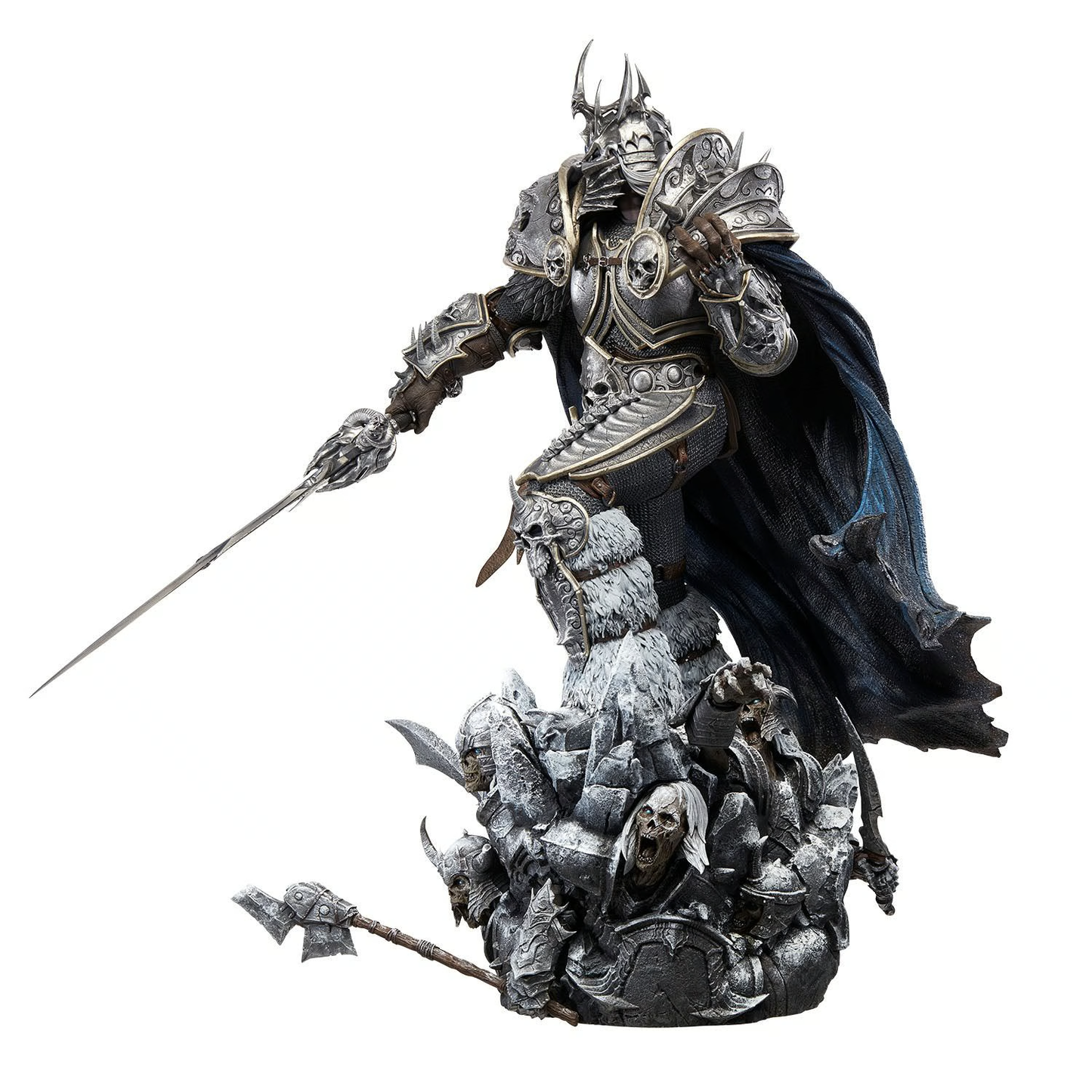 Lichkönig Arthas Menethil Statue von Activision Blizzard