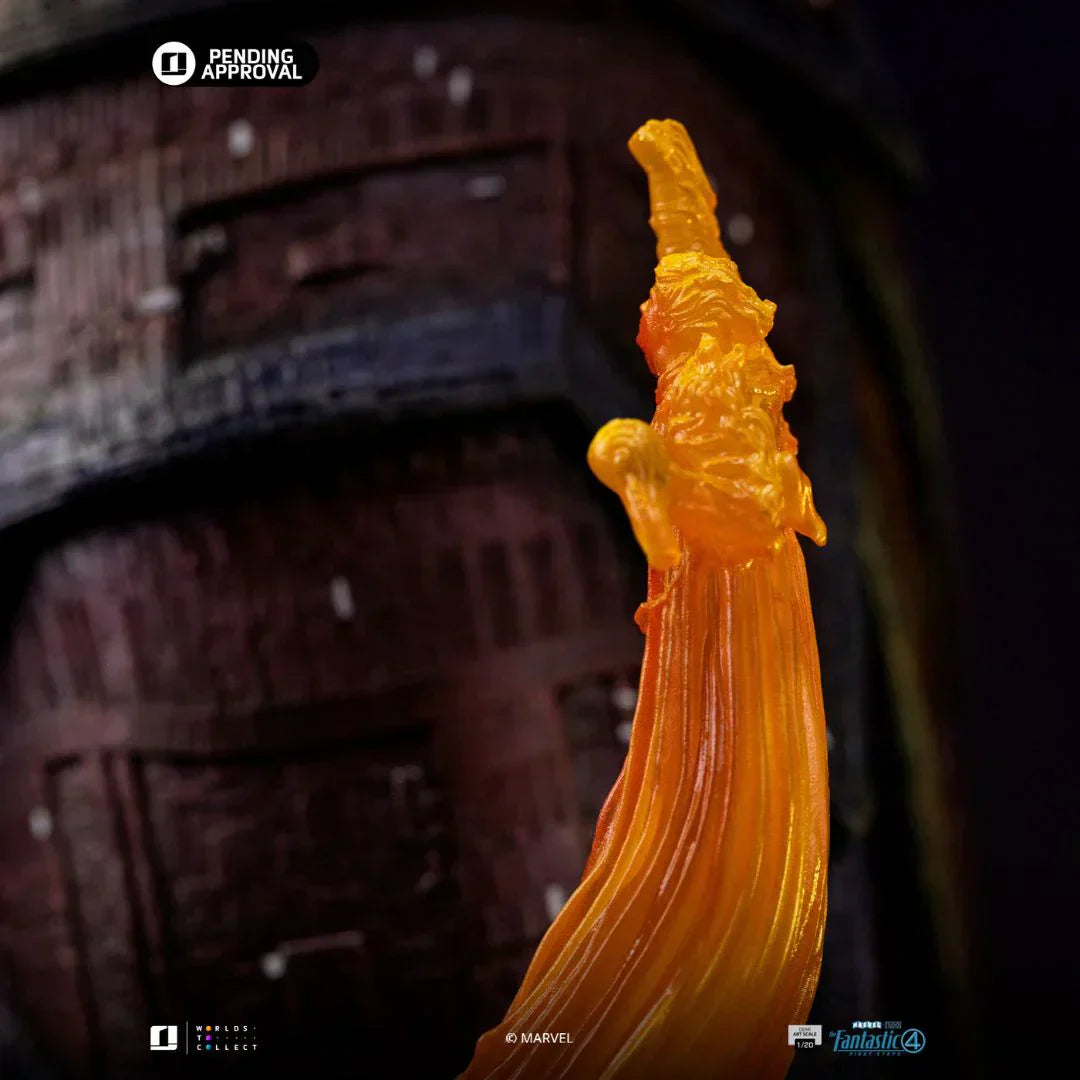 Fantastische Vier Galactus Diorama Deluxe Demi Art Statue von Iron Studios