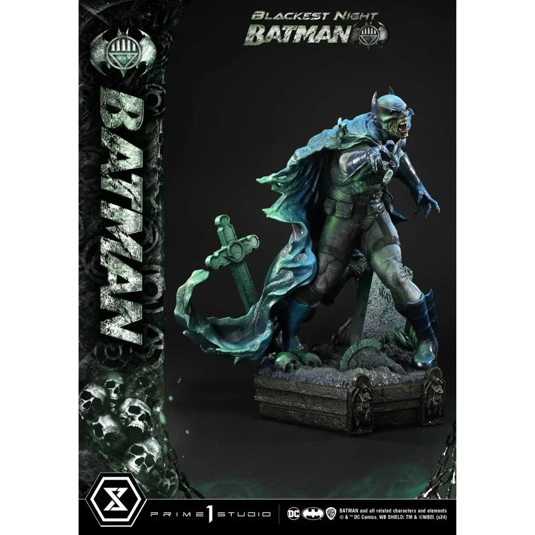 Blackest Night (Comics) Batman Statue von Prime 1 Studio