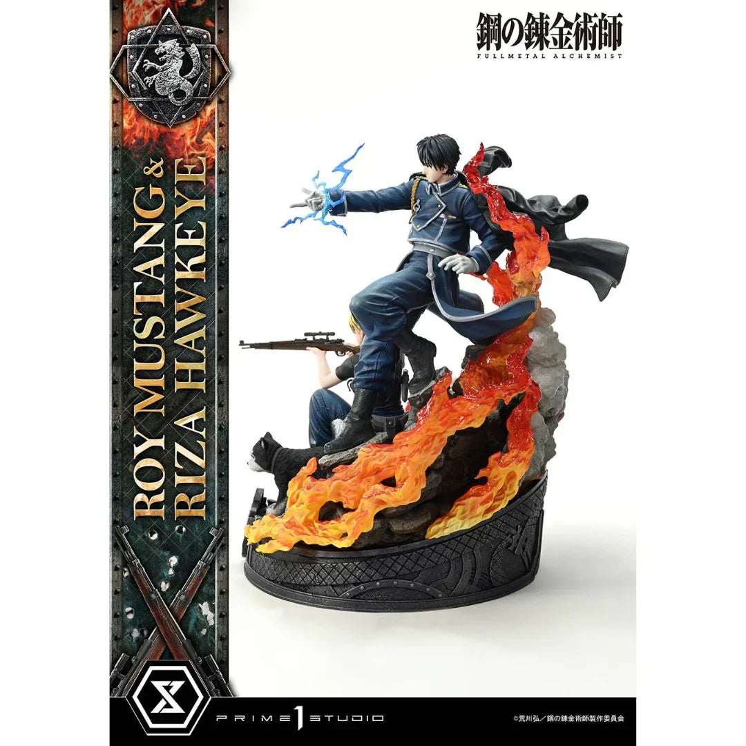 Fullmetal Alchemist Roy Mustang & Riza Hawkeye Dx Regular Version Statue von Prime1 Studio
