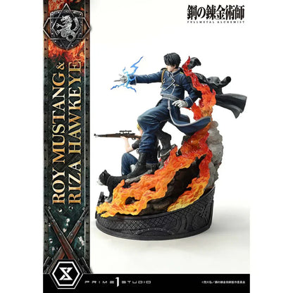 Fullmetal Alchemist Roy Mustang & Riza Hawkeye Dx Regular Version Statue von Prime1 Studio