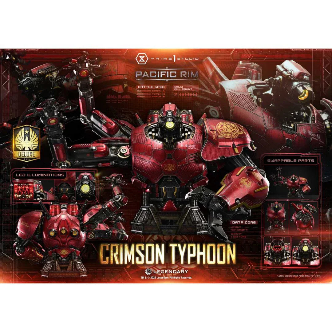 Pacific Rim Crimson Typhoon Deluxe Statue von Prime1 Studios