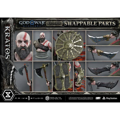 God Of War: Ragnarok Kratos Ultimative Bonusversion Statue von Prime1 Studios