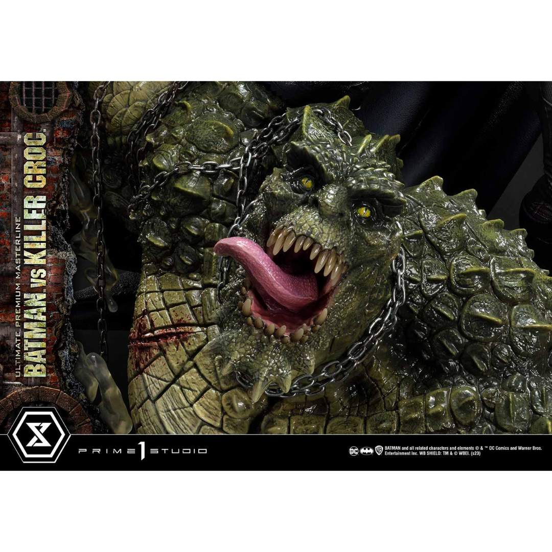 Dc Comics Batman Vs Killer Croc Statue Von Prime 1 Studio