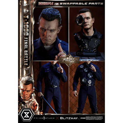 Terminator 2: Tag der Abrechnung T-1000 Final Battle DX Bonus Version Statue von Prime1 Studios