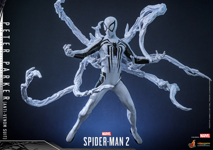 PETER PARKER (ANTI VENOM ANZUG) Sechster Maßstab Figur von Hot Toys