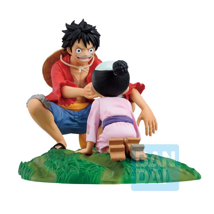 One Piece Ichibansho Revible Moment Monkey D. Luffy & Momonosuke (Ein neuer Morgen)