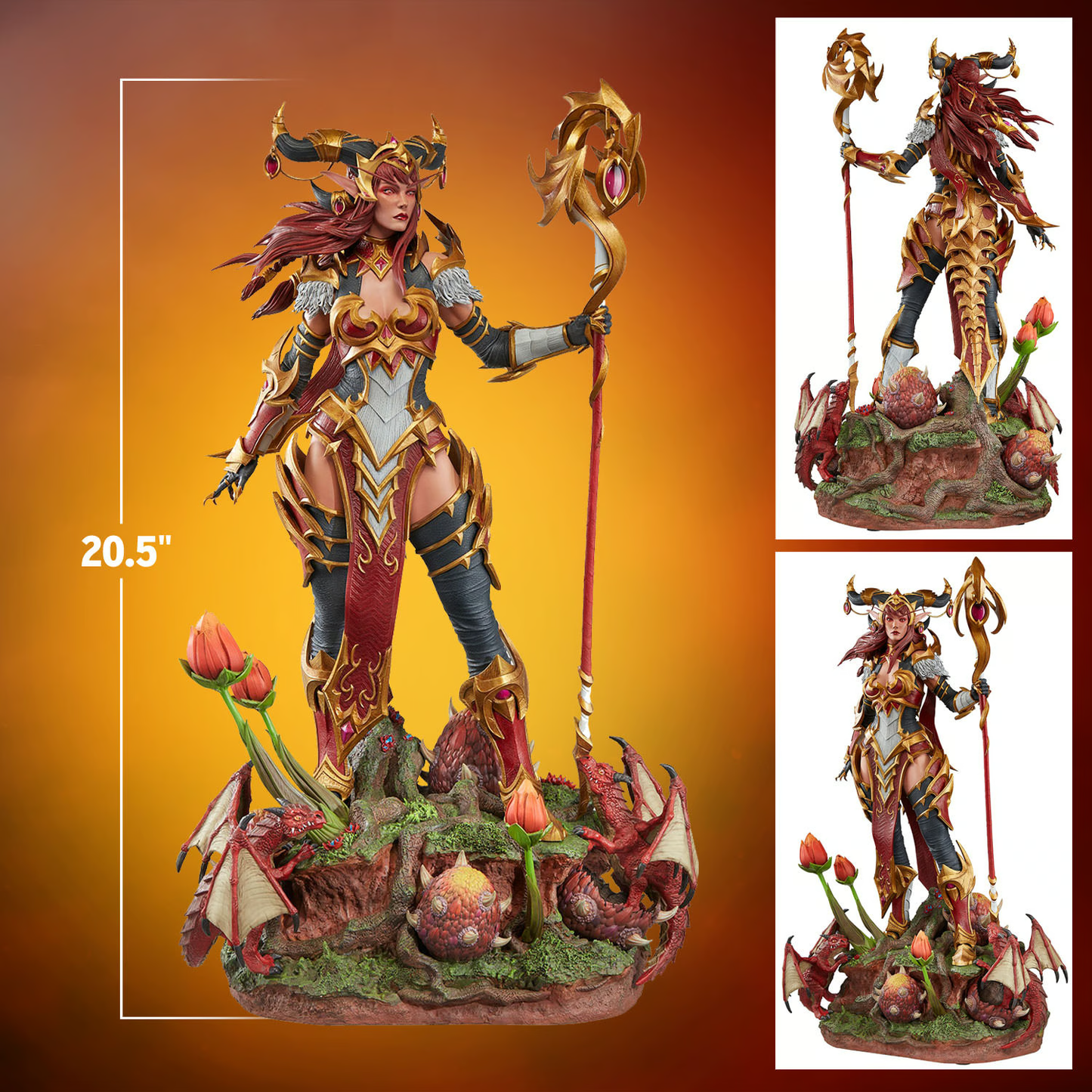 Alexstrasza-Statuen von Activision Blizzard
