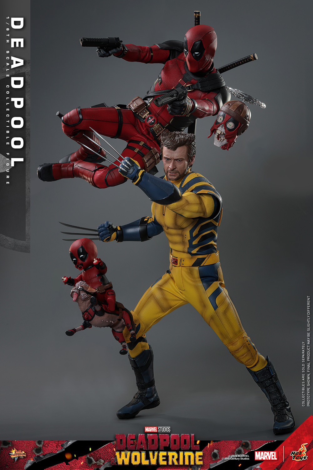 DEADPOOL Sixth Scale Figur von Hot Toys