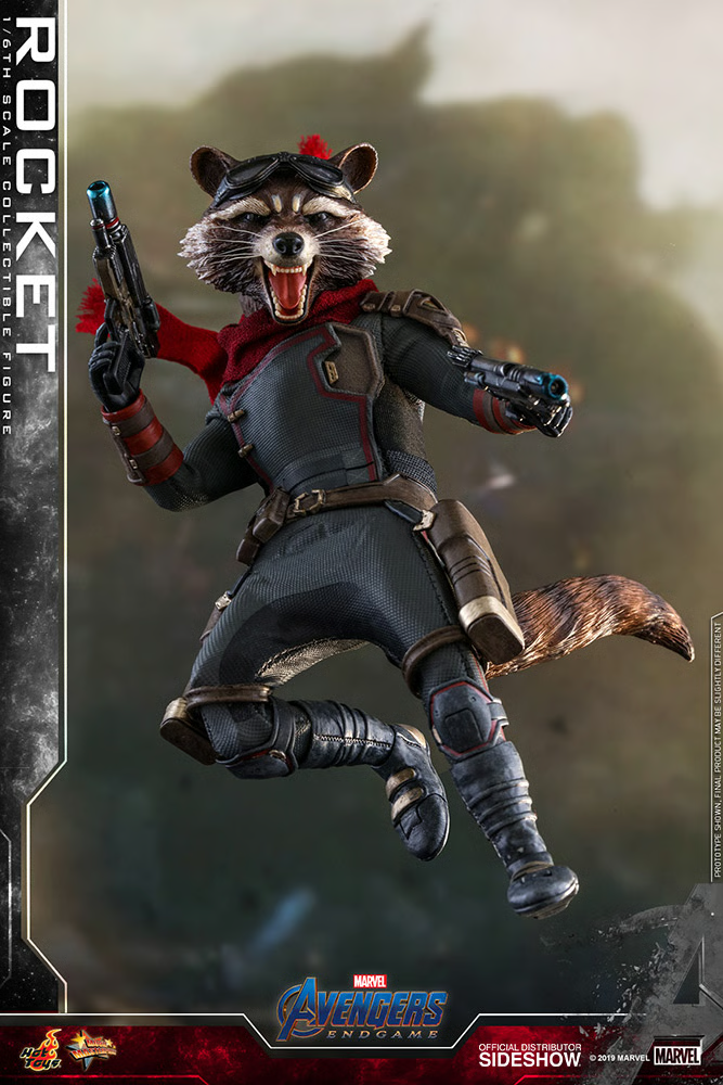 Rocket Sixth Scale Figur von Hot Toys