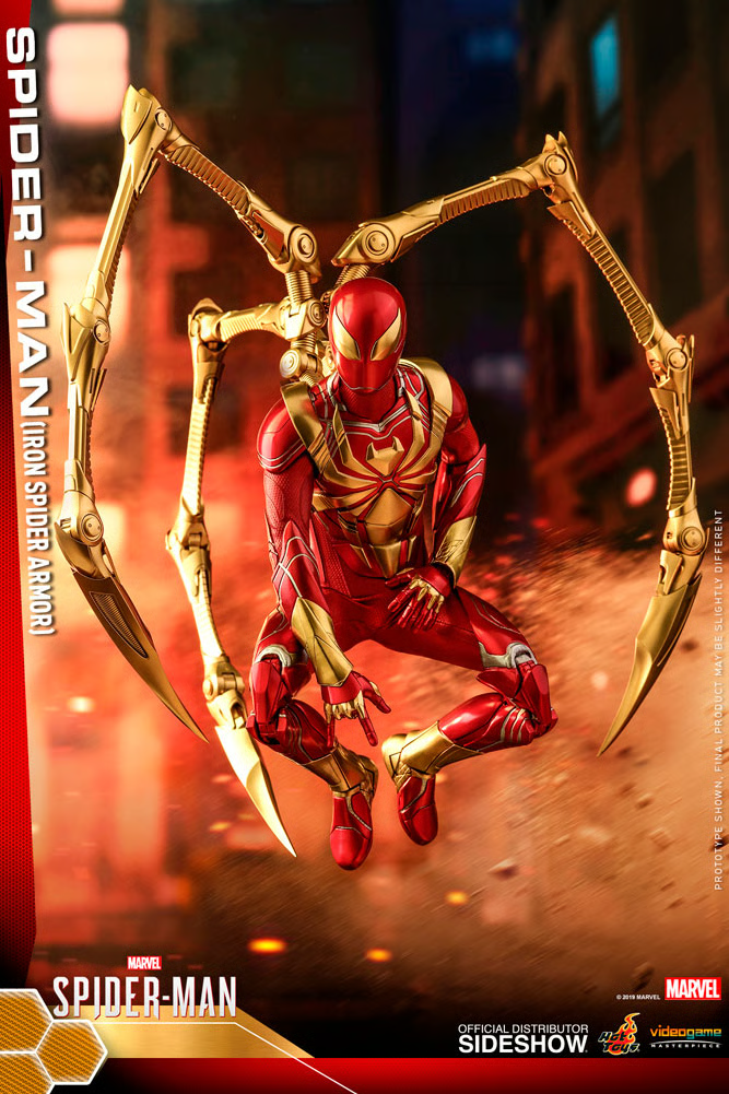 Spider-Man (Iron Spider Armor) Sixth Scale Figur von Hot Toys