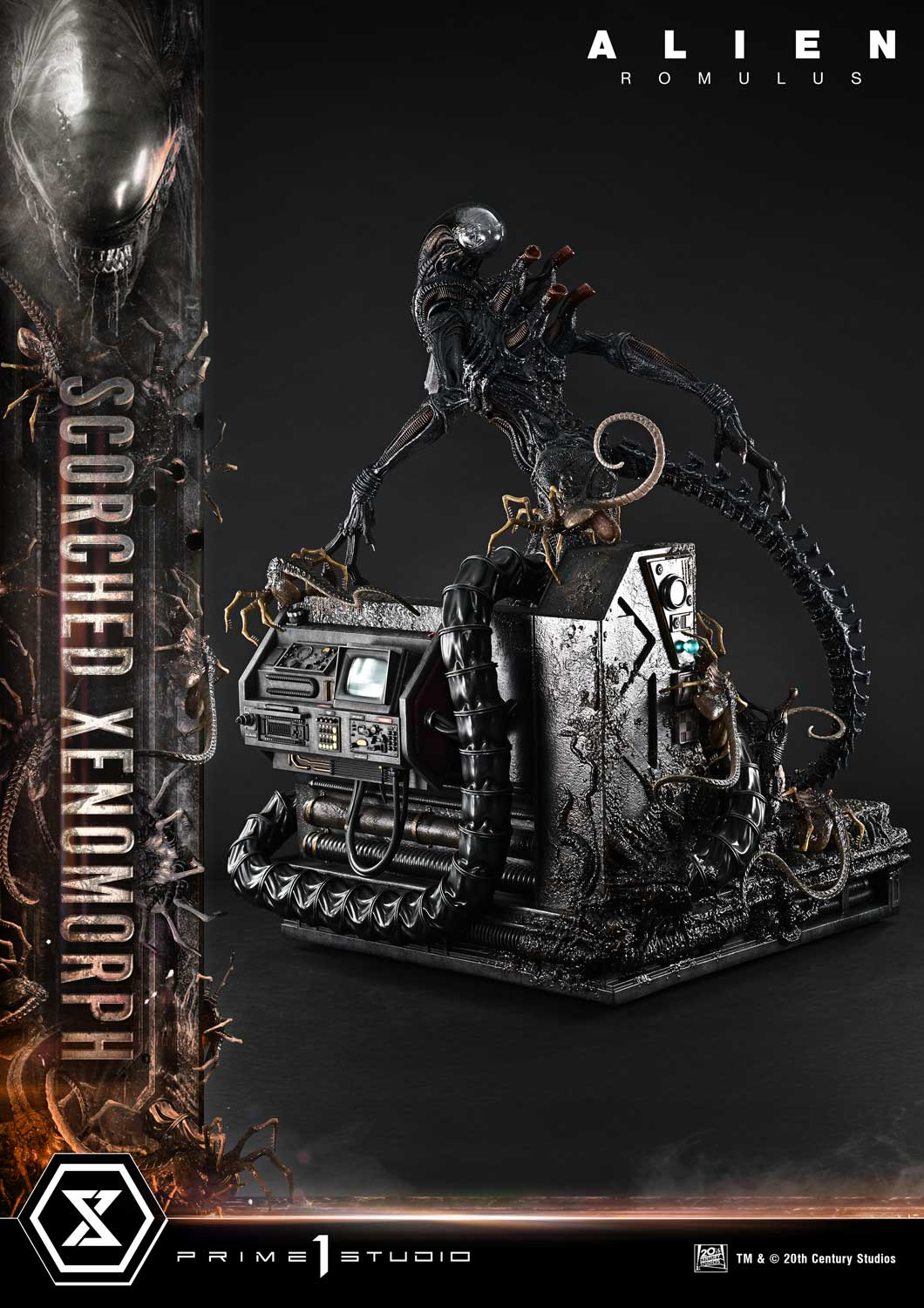 Alien Romulus Scorched Xenomorph DX Bonus Version von Prime 1 Studio