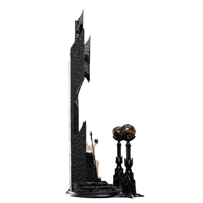 Der Herr der Ringe Saruman der Weiße auf dem Thron 1:6 Maßstab Statue