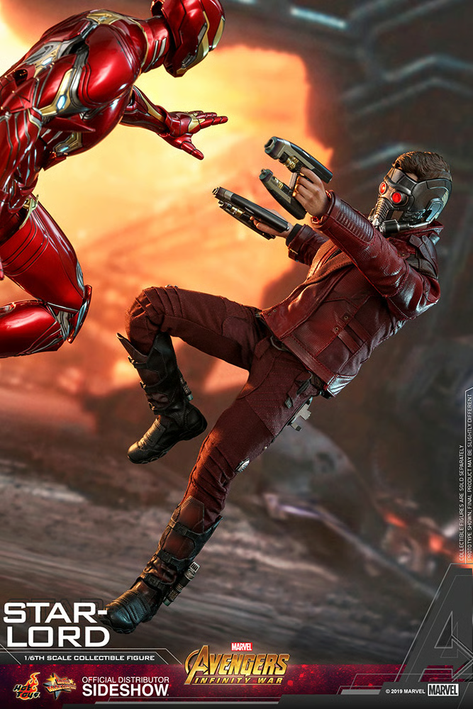 Star-Lord Sixth Scale Figur von Hot Toys