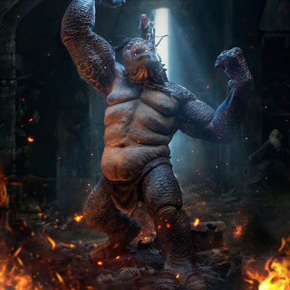 Legolas gegen Höhlentroll Deluxe - Der Herr der Ringe - Art Scale 1/10 von Iron Studios