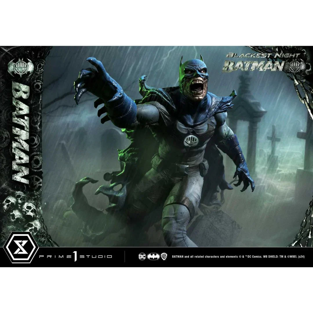 Blackest Night (Comics) Batman Statue von Prime 1 Studio