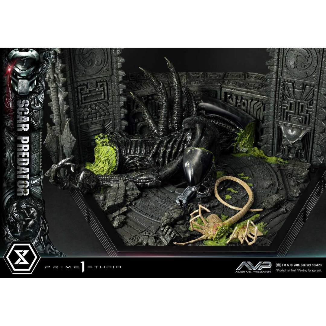 Alien vs. Predator Scar Predator Deluxe Version von Prime1 Studios
