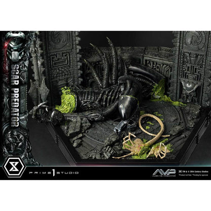 Alien vs. Predator Scar Predator Deluxe Version von Prime1 Studios