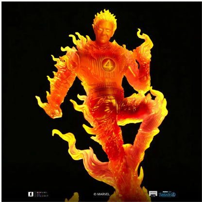 Human Torch Art Scale Statue von Iron Studios