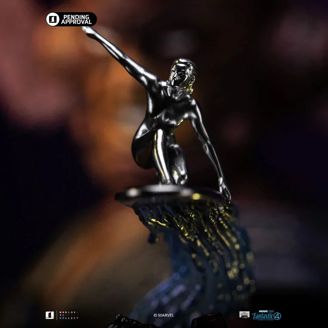 Fantastische Vier Galactus Diorama Deluxe Demi Art Statue von Iron Studios