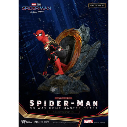 Spider-Man: No Way Home Die integrierte Spider-Man MC-112 Master Craft Statue