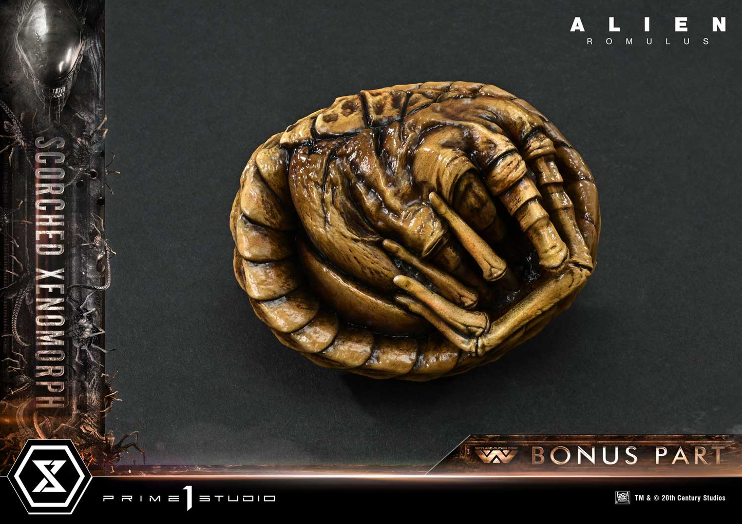 Alien Romulus Scorched Xenomorph DX Bonus Version von Prime 1 Studio