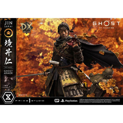 Ghost of Tsushima Jin Sakai Ghost Armor Deluxe Edition 1:4 Maßstab Statue