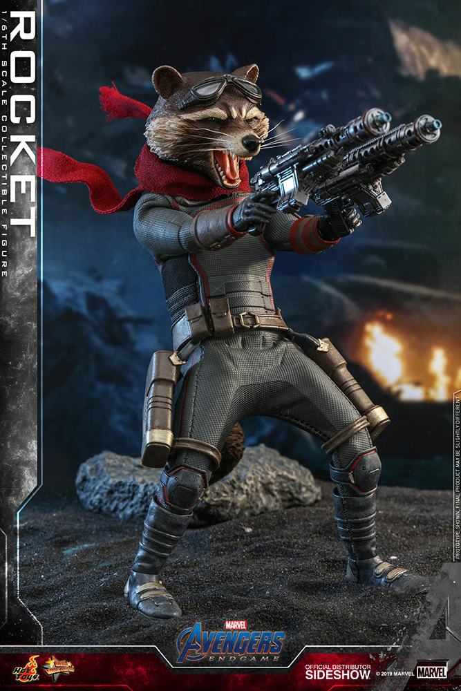 Rocket Sixth Scale Figur von Hot Toys