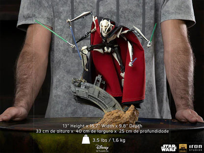 GENERAL GRIEVOUS DELUXE 1:10 Maßstab Statue von Iron Studios