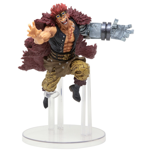 One Piece Dynamik der Ha Eustass Kid Figur (rot) Ichibansho Statue