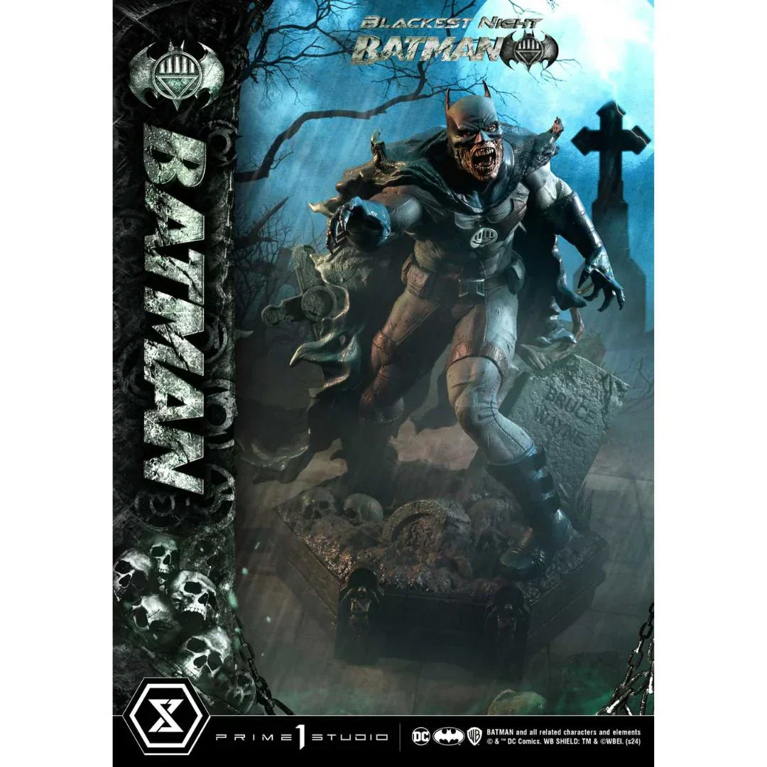 Blackest Night (Comics) Batman Statue von Prime 1 Studio