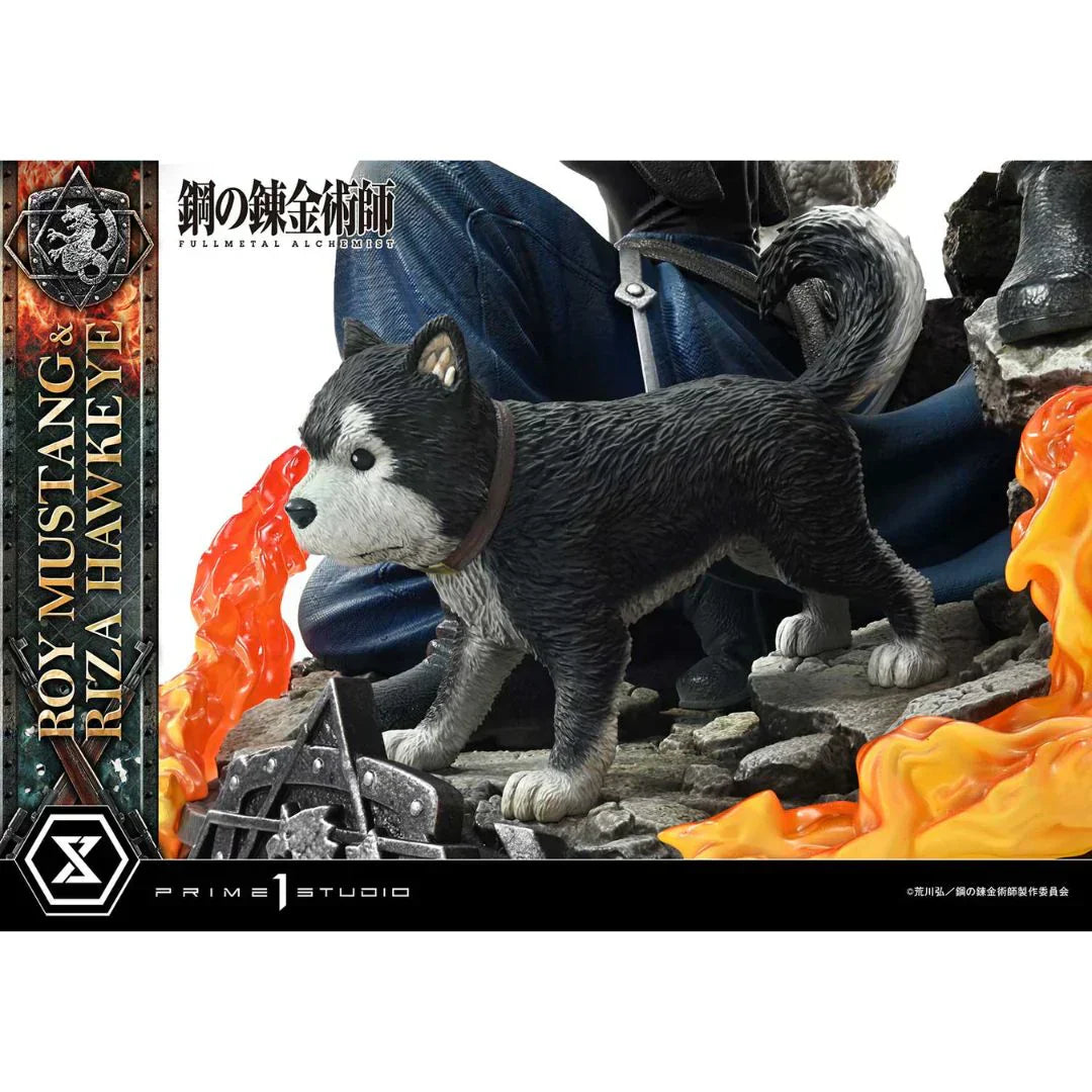 Fullmetal Alchemist Roy Mustang & Riza Hawkeye Dx Regular Version Statue von Prime1 Studio