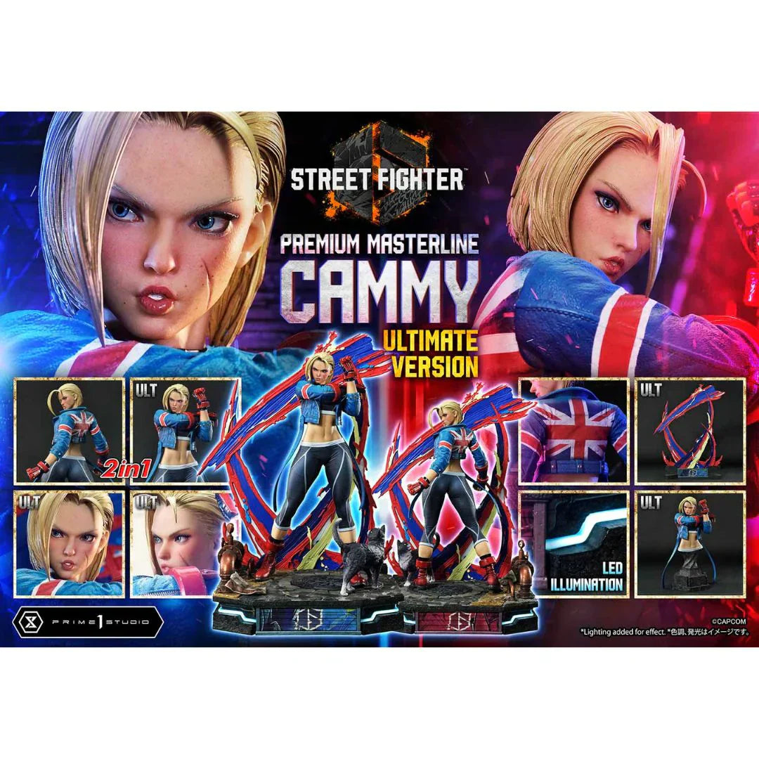Street Fighter 6 Cammy Ultimate Bonus Version Statue von Prime 1 Studios