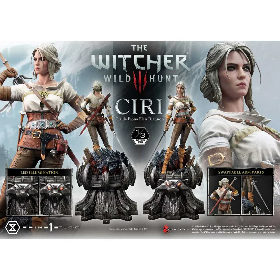 The Witcher 3: Wild Hunt Ciri Fiona Elen Riannon Bonus-Version von Prime 1 Studio