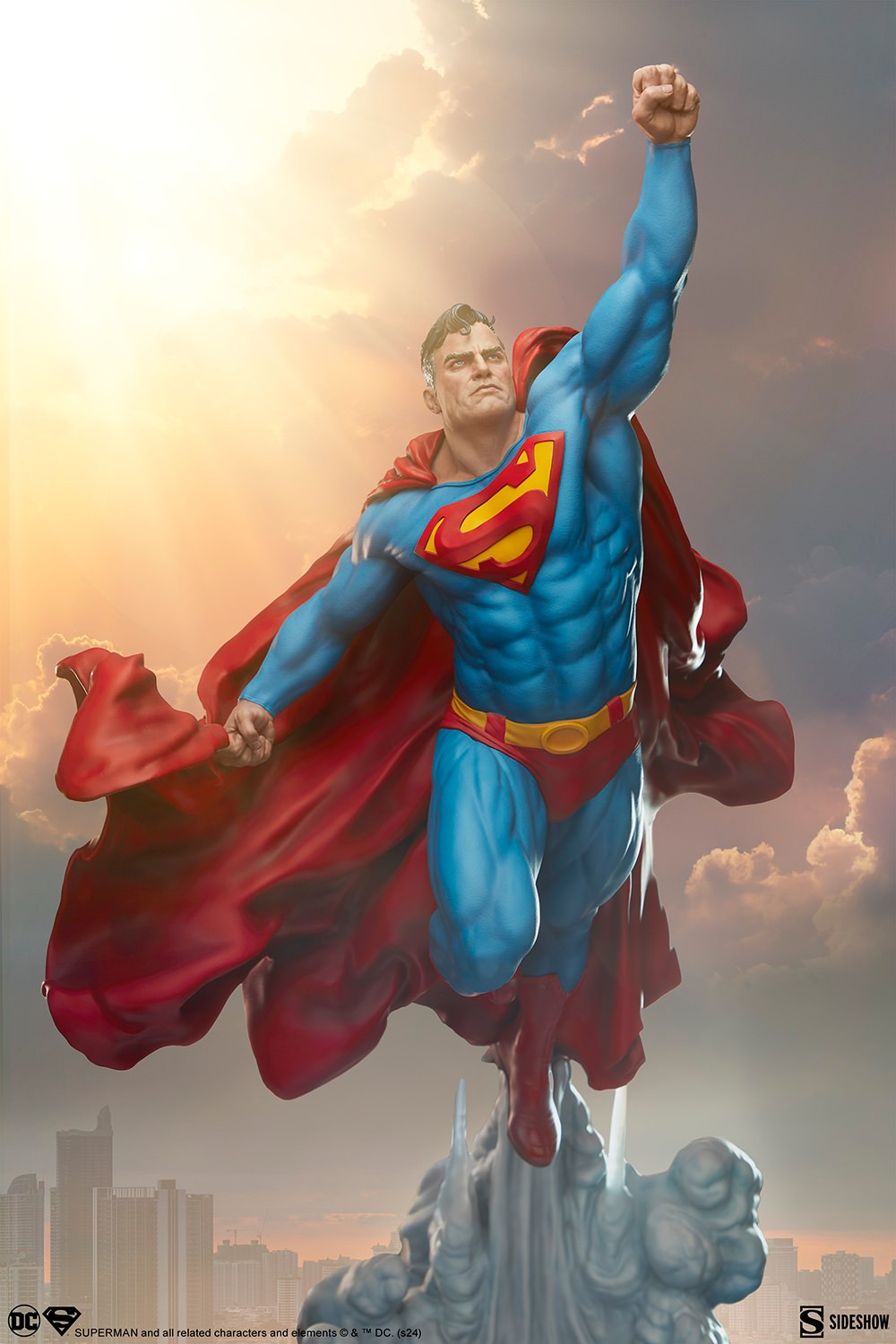 SUPERMAN Premium Format Figur von Sideshow Collectibles